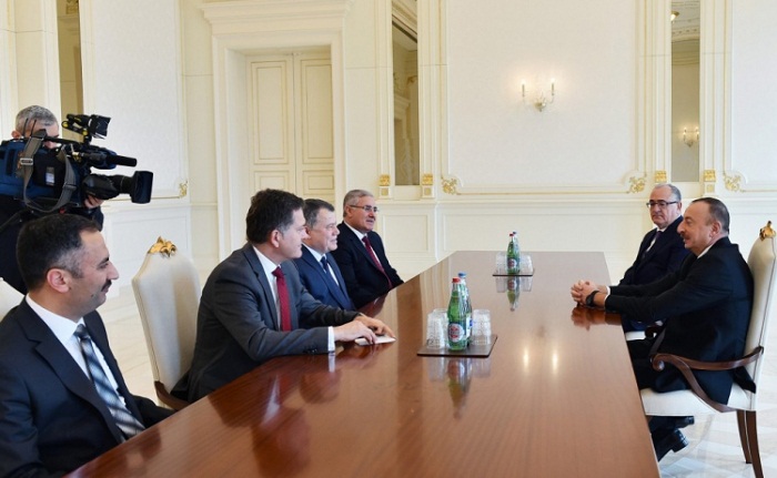 President Aliyev receives delegation led by chairman of Turkey`s Supreme Court of Appeal
